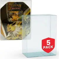 Evoretro Premium - PET Pokemon Tin Protector EU Tins (5 stuks)