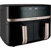 Russell Hobbs Satisfry Dual Basket 9L Airfryer - Heteluchtfriteuse - 27680-56