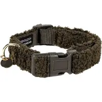 Kentucky Dogwear - Hondenhalsband - Teddy Fleece - Dennengroen - 18-26 cm - XXS - Hondenriem