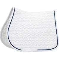 Kentucky Horsewear Horsewear - Zadeldek - Zadeldoek glitter rope jumping wit/marine