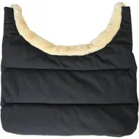 Kentucky Horsewear Horsewear - Paarden BIB Winter - Zwart - One Size - Borstbeschermer - Regendeken