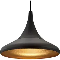 Bamyum Paladin Metalen Hanglamp Ø35cm, Moderne Zwart Hanglamp
