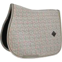 Kentucky Horsewear Horsewear - Zadeldek - Licht Bruin - Pied-de-poule