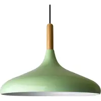 ROYALTECH Hanglamp Chris, dimbaar, groen, Woon-/ Eetkamer, metaal, Scandinavisch, hanglamp