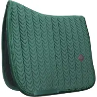 Kentucky Horsewear Horsewear - Velvet Zadeldoek - Zadeldekje - Skin Friendly - Dressuur - Dennegroen