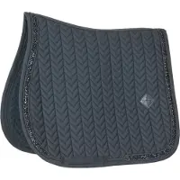 Kentucky Horsewear Horsewear - Zadeldoek glitter stone jumping zwart