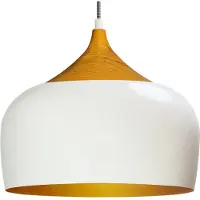 ROYALTECH Hanglamp Qwen, dimbaar, wit / opaal, Woon-/ Eetkamer, metaal, Modern, hanglamp