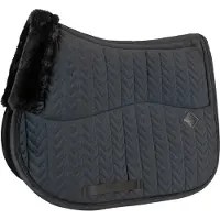 Kentucky Horsewear Horsewear - Velvet Zadeldoek - Zadeldekje - Skin Friendly - Jumping - - Zwart
