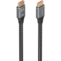 Aisens A158-0901, 1 m, DisplayPort, DisplayPort, Mannelijk, Mannelijk, 15360 x 8640 Pixels