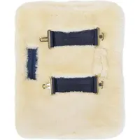 Kentucky Horsewear Horsewear - Borst Verlenger - Vegan Bont - Incl 2 sluitingen - naturel
