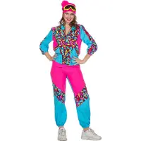 Coppens Trainingspak ski neon dames - 100% Polyester - Foute kleding | Maat 48