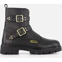 Vingino Biker boots zwart Leer Maat 36
