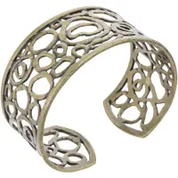 Behave – Armband – Goud – Mat vintage antiek goudkleurig – Open – Organisch – Artistiek