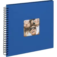 Walther design SA-110-Z - Spiraal album - Formaat 30 x 30 cm - Koningsblauw