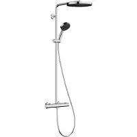 Hansgrohe HansgrohePulsify Puro1jet showerpipe ecosmart 260 thermostatisch 3jet handdouche en doucheslang 160cm chroom 24237000