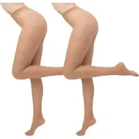 Giulia - Infinity klassieke 20den (Multipack) panty - Naturel - XL