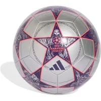 Adidas UEFA Champions League Club Voetbal Maat 5 2025-2026 Zilver Paars Roze
