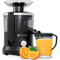 Kitchenbrothers Sapcentrifuge - Juicer - Met Pulpcontainer - 500ml - 600W - Zwart