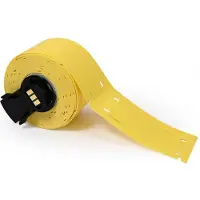 Brady M6-25x75-7643-YL polyurethaan tags geel 25 mm x 75 mm (origineel)