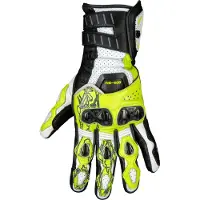 IXS RZ-200 3.0 handschoenen Wit/Geel M Mannen