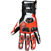 IXS RZ-200 3.0 handschoenen Wit/Rood/Zwart L, Mannen