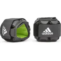 Adidas enkel- en polsgewichtjes 1 kg zwart/limegroen Unisex