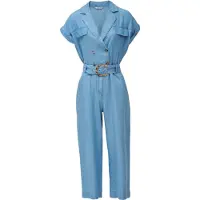 Salsa Jeans Jumpsuit blauw denim