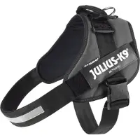 Julius-K9 IDC Powertuig/Harnas - Maat 4/96-138cm - XXXL - Antraciet