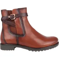 Ara 12-39517 Liverpool Enkellaarzen | Maat 7.5 Dames Cognac