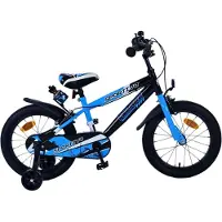 Volare Sportivo Kinderfiets - Jongens - 16 inch - Blauw - Twee Handremmen