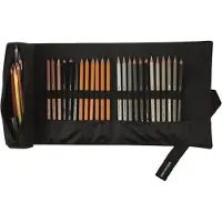 Koh i noor Koh-I-Noor DJTB-24 etui, zachte pennenhouder, stof, zwart