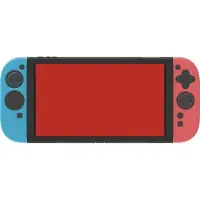 Deltaco Gaming Siliconen Hoes voor Nintendo Switch 2 - Blauw/Rood