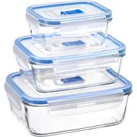 Creatable Pure Box Active vershoudbak - Rechthoek - 3-Delig