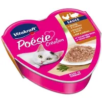 Vitakraft Poésie Kip & Kalkoen in Saus
