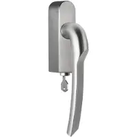 Formani Rivio by Gensler GL102-DKLOCK-O draaikiepgarnituur afsluitbaar linksdraaiend - mat RVS