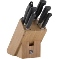 Zwilling 4 Star Messenblok bamboe 7-delig