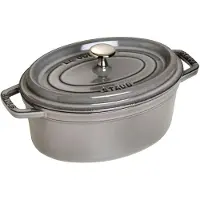 Staub - Cocotte - Graphite-grey - 23 cm