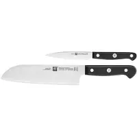 Zwilling Gourmet messenset 2-delig Zwart-roestvrij staal
