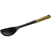 Staub Opscheplepel / Acaciahout 31 Cm - Pollepels & opscheplepels Siliconen Black - 1003595