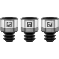 Zwilling vacuüm wijnstopper 3-pack Roestvrij staal