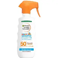 Garnier Amber Solaire Sensitive Expert Kinderen Zonnespray SPF 50+ dames One size