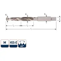 Rotec HSSE Combi-M.Tap Metrisch M10 x 1,5 - 3551000