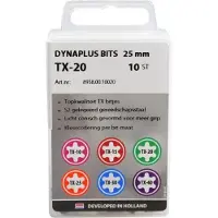 Dynaplus Schroefbit 50Mm Torx TX10 Roze | 5 stuks - 8938.00.20010