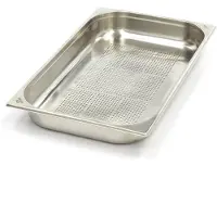 Maxima Gastronorm Bak - 1/1 GN - 6,5 cm Diep - RVS - Geperforeerd