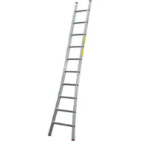Kippers Rijssen Enkele ladder SuperPRO met uitgebogen bomen - 6 sporten
