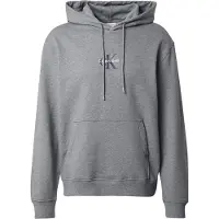Calvin Klein Sweatshirt basaltgrijs / grijs gemêleerd / wit