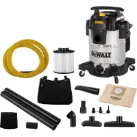 DeWalt DXV38SB Stofzuiger - Nat/Droog - 1250W - 38L