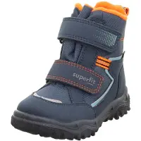 Superfit Snowboots 'Husky' navy / lichtblauw / oranje