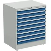 Treston Ladekast, 9 schuifladen, B 910 x D 715 x H 1100 mm