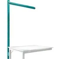 Manuflex Opbouwframe, Aanbouwtafel SPECIAAL werktafel-/werkbanksysteem UNIVERSAL/PROFI, 1250 mm, waterblauw